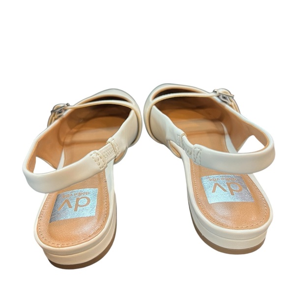 Dolce Vita Women's Ivory Carder Slingback Flats 7.5 NWOB - Picture 5 of 6